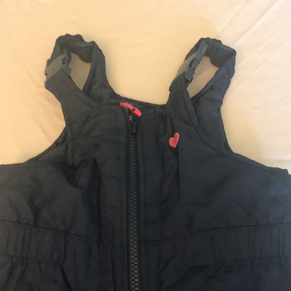 Navy Kids Snow Bib - Picture 4 of 6